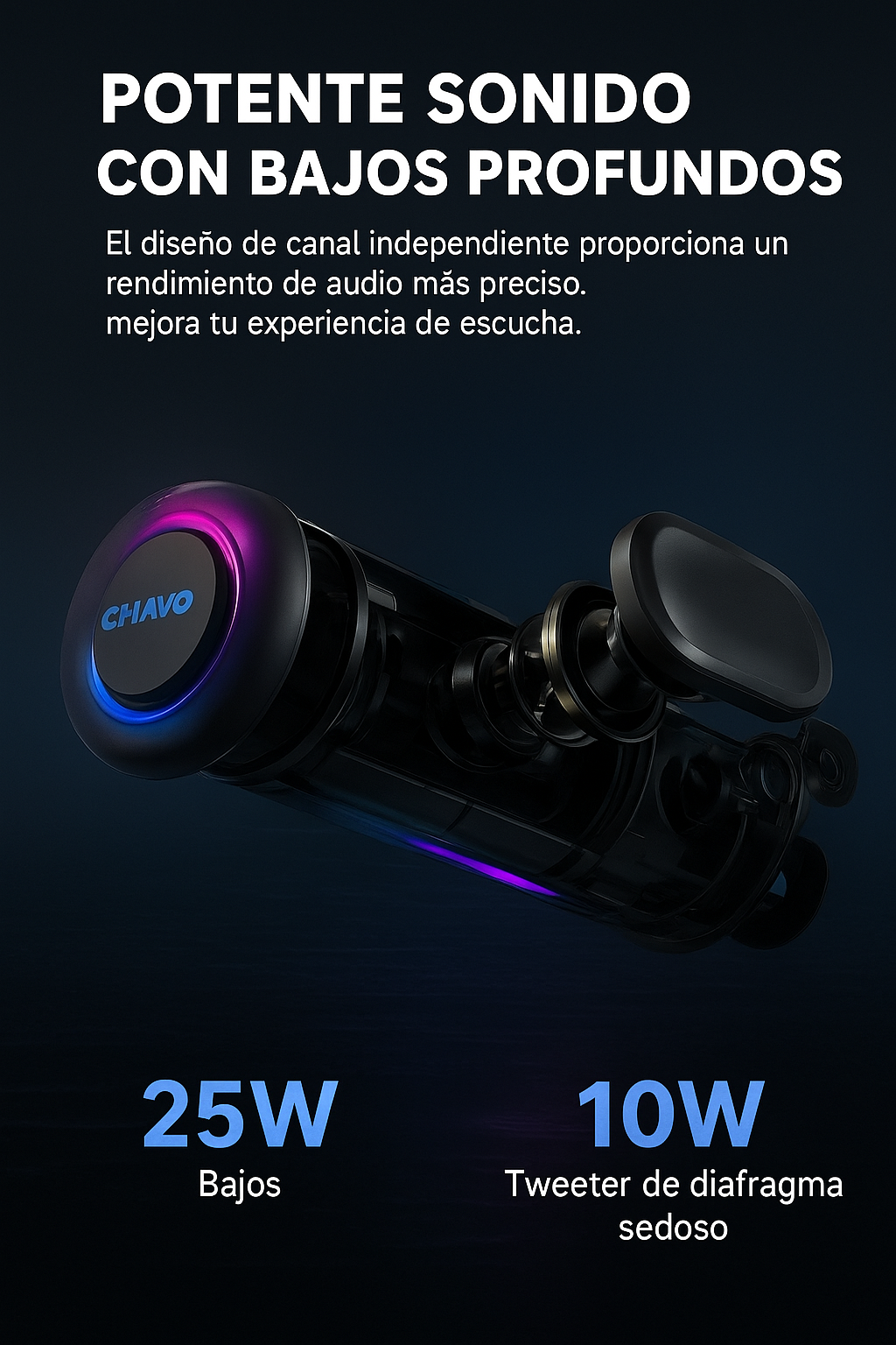 Altavoz Bluetooth Waterproof